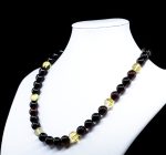 Amber Necklace - Round Beads BAN030