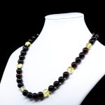 Amber Necklace - Round Beads BAN030