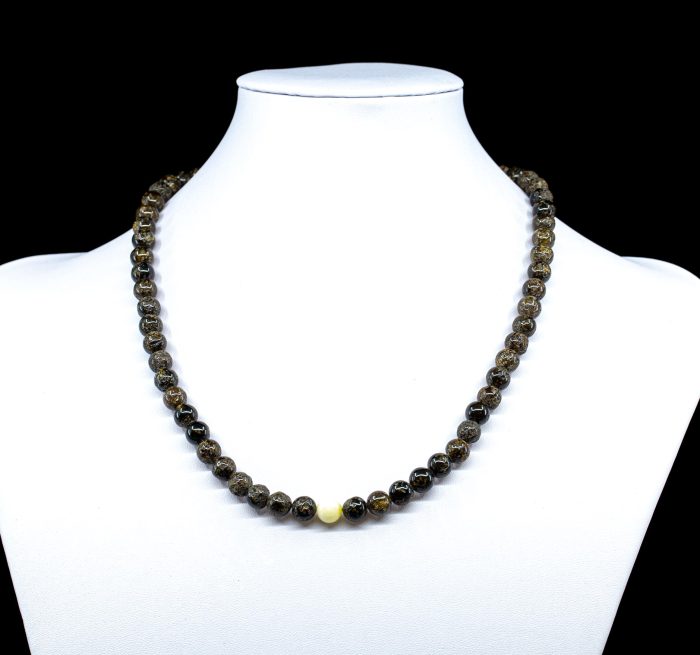 Amber Necklace - Round Beads BAN032 - Image 2