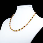 Amber Necklace - Round Beads BAN033