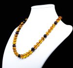 Amber Necklace - Round Beads BAN031