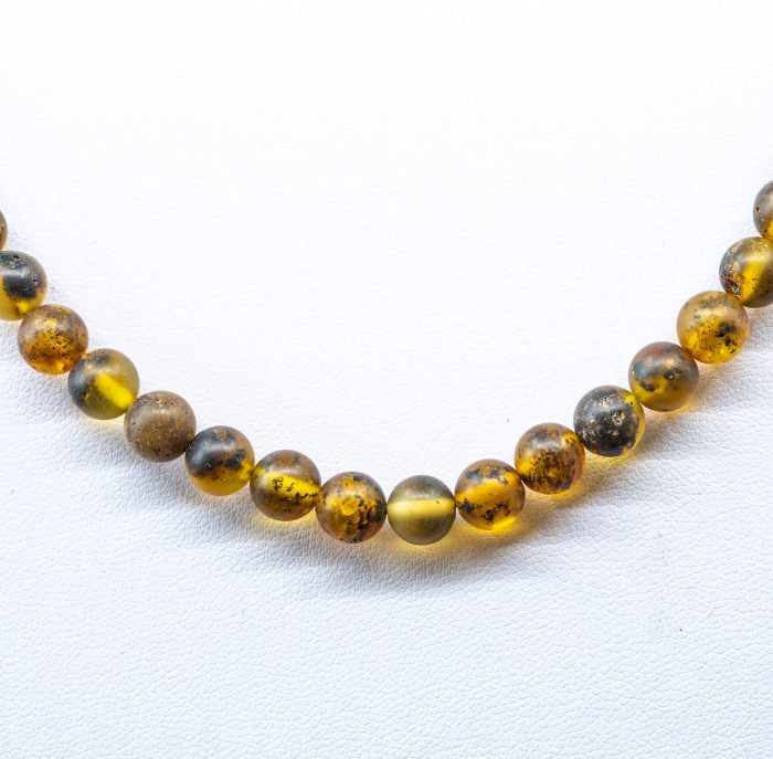 Amber Necklace - Round Beads BAN028 - Image 3