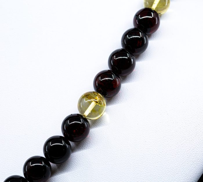 Amber Necklace - Round Beads BAN030 - Image 3
