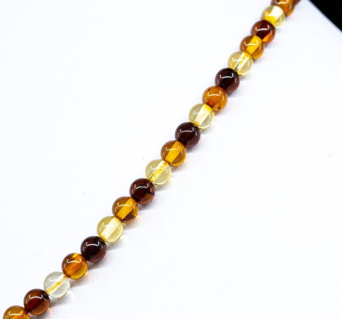 Amber Necklace - Round Beads BAN033 - Image 3