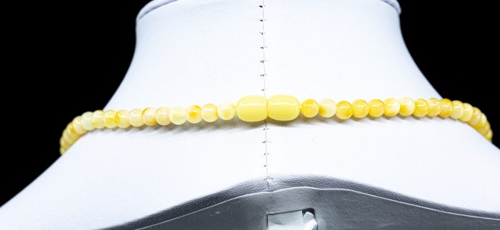 Amber Necklace - Round Beads BAN027 - Image 4