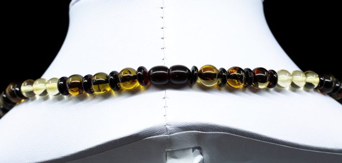 Amber Necklace - Round Beads BAN029 - Image 4