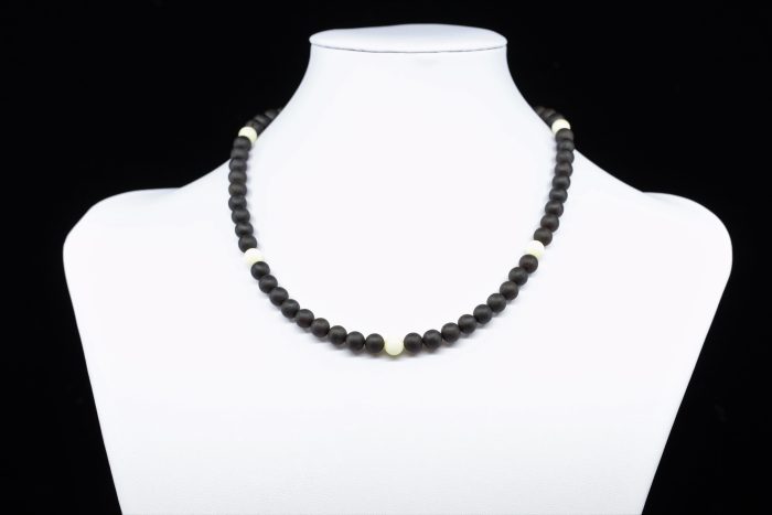 Amber Necklace - Round Beads BAN034 - Image 2