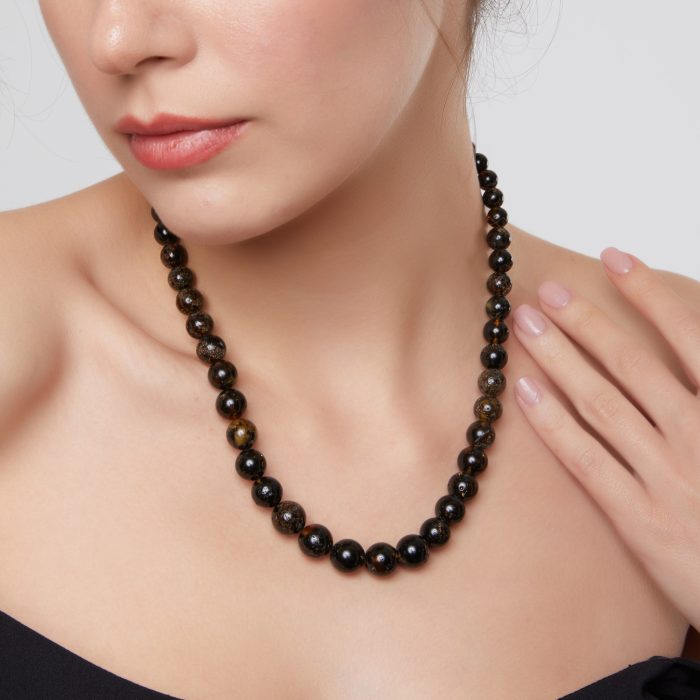 Amber Necklace - Round Beads BAN003 - Image 3