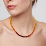 Amber Necklace - Round Beads BAN006 - Image 3