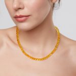 Amber Necklace - Round Beads BAN011 - Image 3