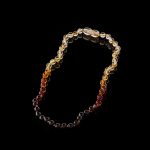 Amber Baby Teething Necklace - Round Baroque Beads BN002