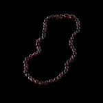 Amber Baby Teething Necklace - Round Baroque Beads BN001