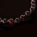 Amber Baby Teething Necklace - Round Baroque Beads BN001 - Image 2