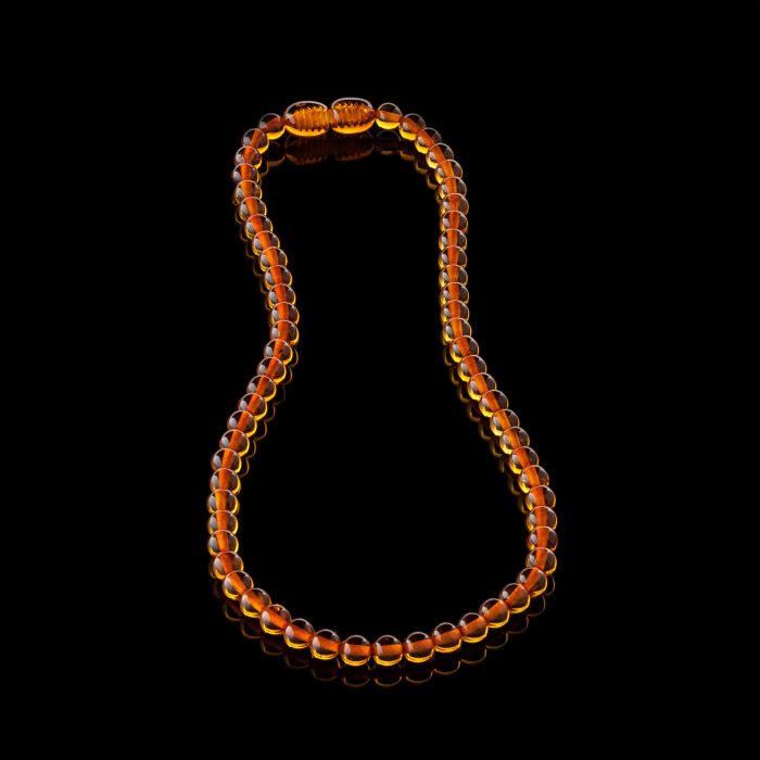 Amber Necklace - Round Beads BAN010 - Image 1