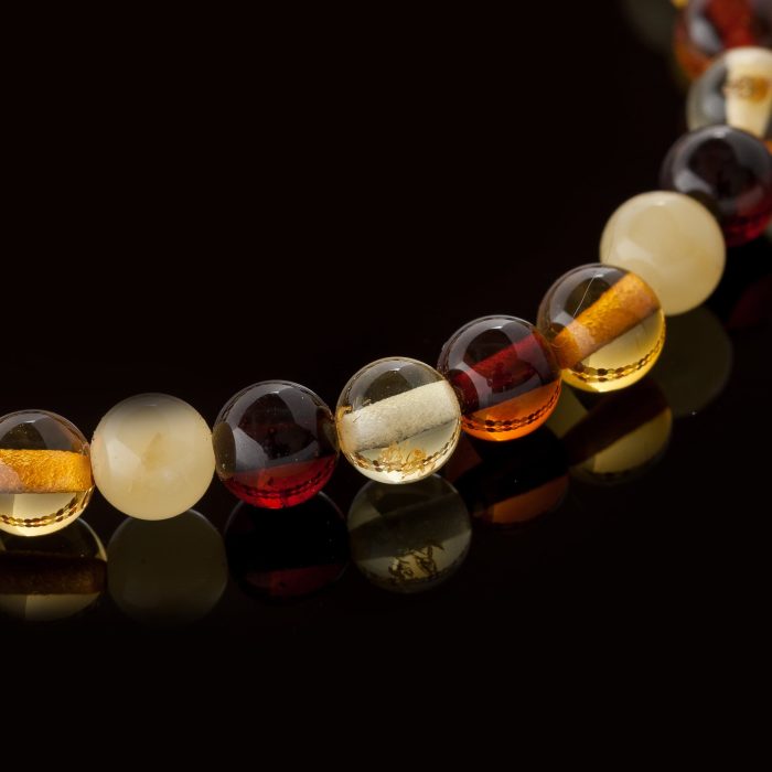 DS_0135-min Amber Necklace - Round Beads BAN005 - Image 2