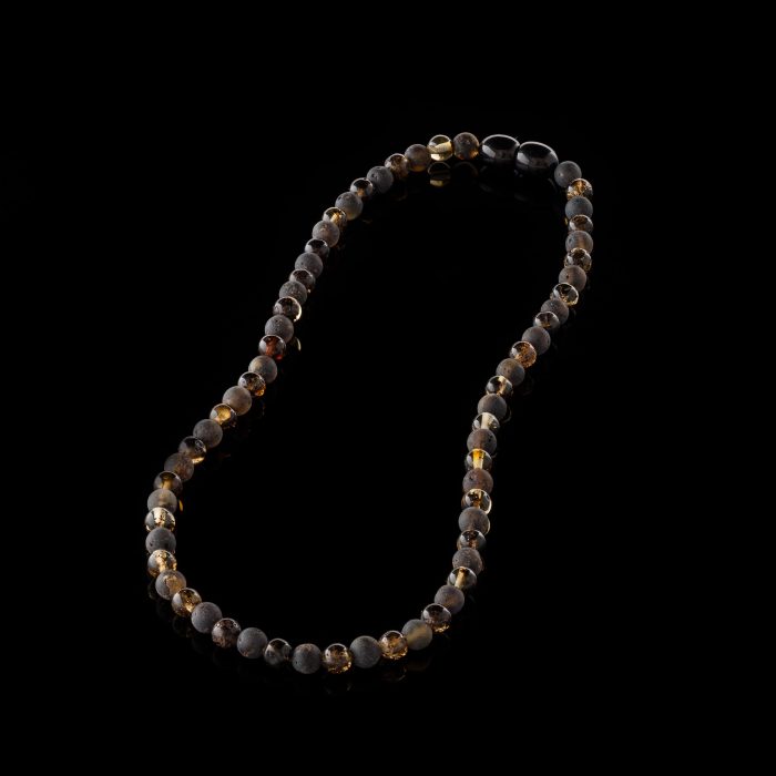 Amber Necklace - Round Beads BAN001 - Image 1