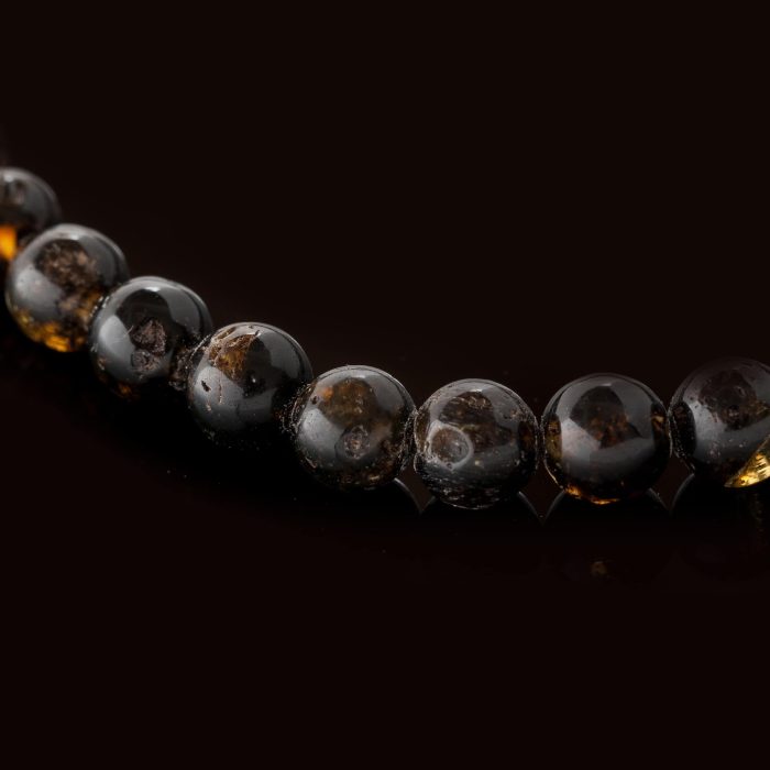 Amber Necklace - Round Beads BAN003 - Image 2