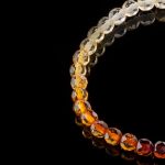 Amber Necklace - Round Faceted Beads BAN016 - Image 2