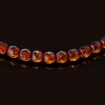 Amber Necklace - Round Faceted Beads BAN019 - Image 3