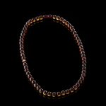 Amber Necklace - Round Faceted Beads BAN020