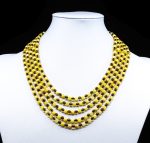 Amber Necklace - Multi-string Beads MUN029 - Image 3