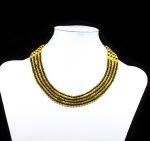 Amber Necklace - Multi-string Beads MUN030 - Image 3