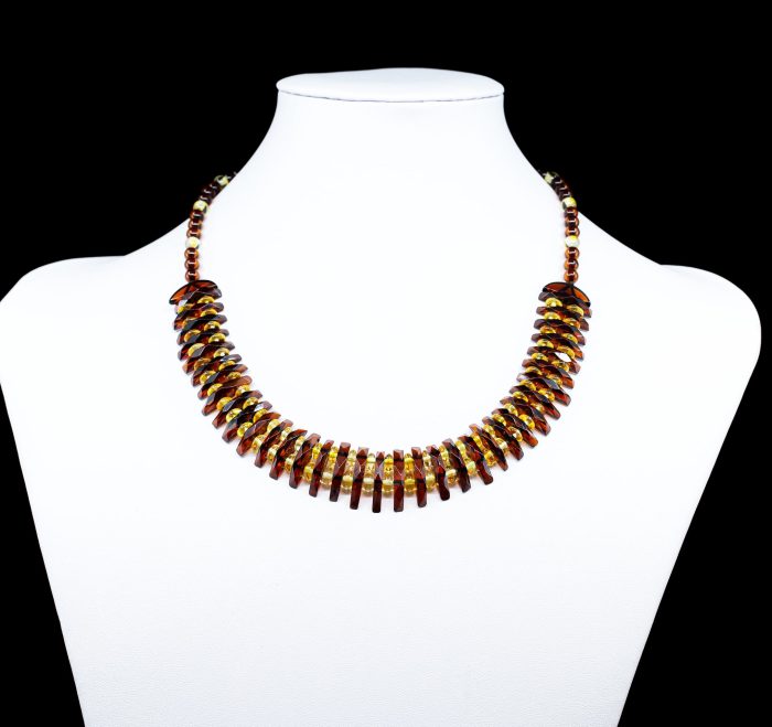 Amber Necklace - Mandarin Kolje Necklace MAN003 - Image 3