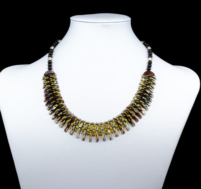 Amber Necklace - Mandarin Kolje Necklace MAN007 - Image 3