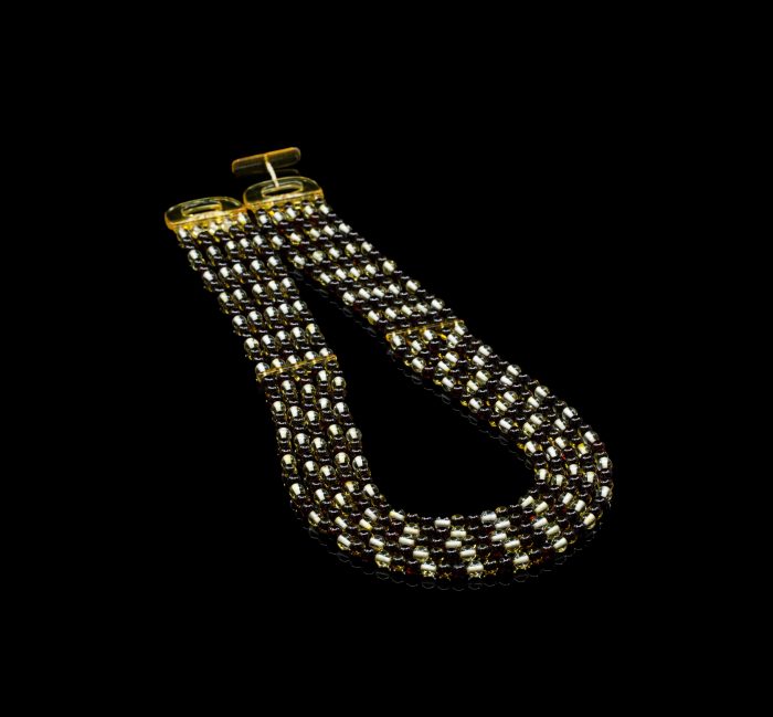 Amber Necklace - Multi-string Beads MUN011 - Image 3