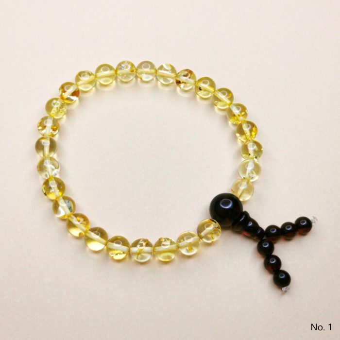 27 Amber Mala Bracelet MB019 - Image 1