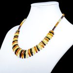 Amber Necklace - Mandarin Kolje Necklace MAN002