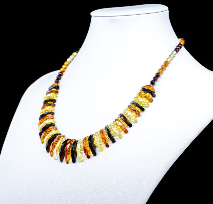 Amber Necklace - Mandarin Kolje Necklace MAN002 - Image 1