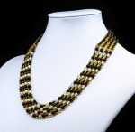 Amber Necklace - Multi-string Beads MUN027