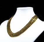 Amber Necklace - Multi-string Beads MUN028