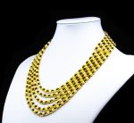 Amber Necklace - Multi-string Beads MUN029