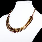 Amber Necklace - Mandarin Kolje Necklace MAN003
