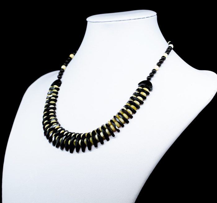Amber Necklace - Mandarin Kolje Necklace MAN004 - Image 1