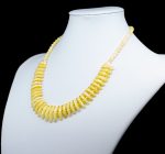 Amber Necklace - Mandarin Kolje Necklace MAN006