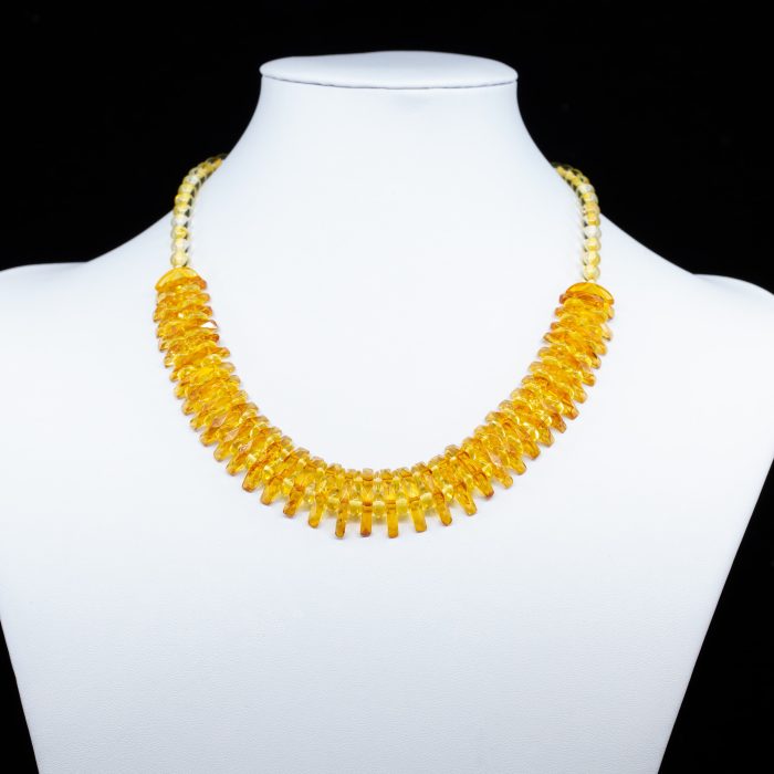 Amber Necklace - Mandarin Kolje Necklace MAN010 - Image 3