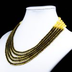 Amber Necklace - Multi-string Beads MUN010