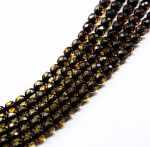 Amber Necklace - Multi-string Faceted Beads MUN023 - Image 2