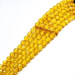 Amber Necklace - Multi-string Faceted Beads MUN026 - Image 2