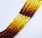 Amber Necklace - Multi-string Beads MUN021 - Image 2