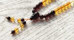 108 Amber Mala Prayer Beads BPB018 - Image 3