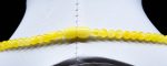 Amber Necklace - Braided V-Shape Beads MUN039 - Image 4