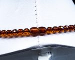 Amber Necklace - Braided Collar Faceted Beads MUN012 - Image 4