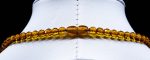 Amber Necklace - Braided Collar Faceted Beads MUN016 - Image 4