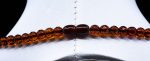 Amber Necklace - Braided Collar Faceted Beads MUN017 - Image 4