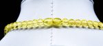 Amber Necklace - Braided Collar Faceted Beads MUN018 - Image 4