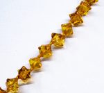 Amber Necklace - Hedgehog Cubic Beads HEDGN002 - Image 2